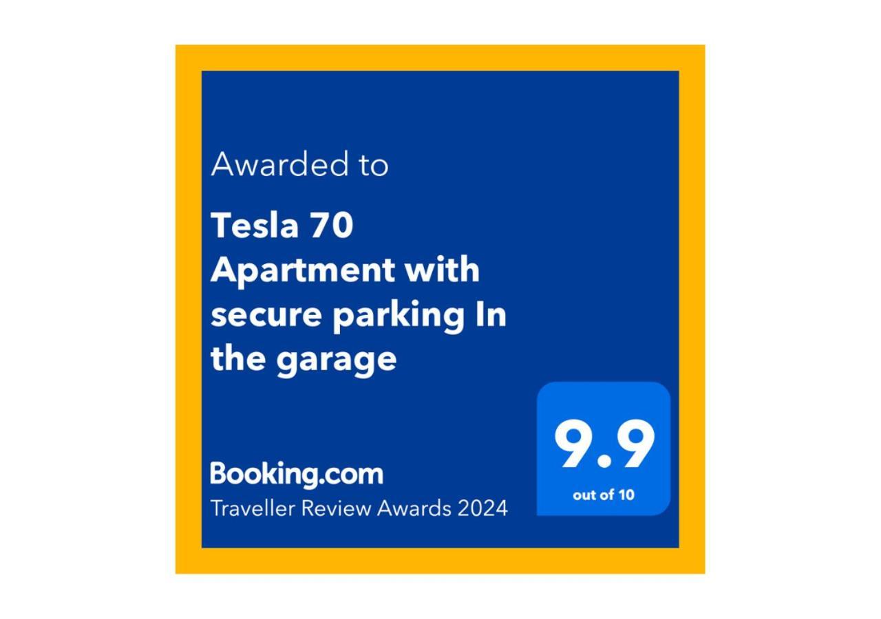 Tesla 70 Apartment With Secure Parking In The Garage Νόβι Σαντ Εξωτερικό φωτογραφία